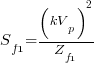 S_f1=(kV_p)^2/Z_f1