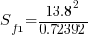S_f1=13.8^2/0.72392